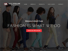 Tablet Screenshot of multitrade.in